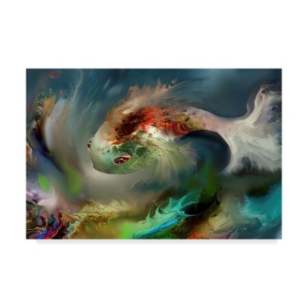 Trademark Fine Art RUNA 'Fish 1' Canvas Art, 16x24 ALI21569-C1624GG